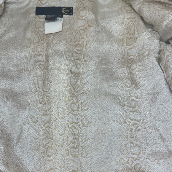 Just Cavalli Genuine Leather Quilted Jacket with Braided Trim – Luxury Designer - Picture 11 of 16